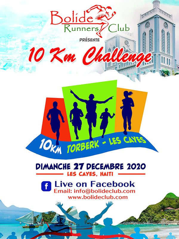 10 km Run Les Cayes, Haiti